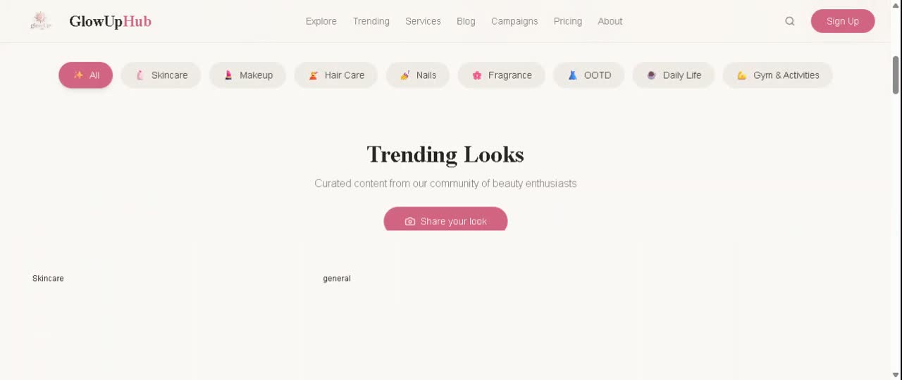 Glow Up Hub — Speed, visuals & email foundations — video preview
